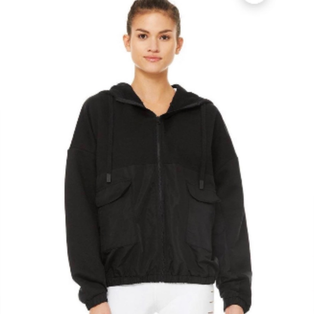 ALO Yoga Black “Intent” Jacket
